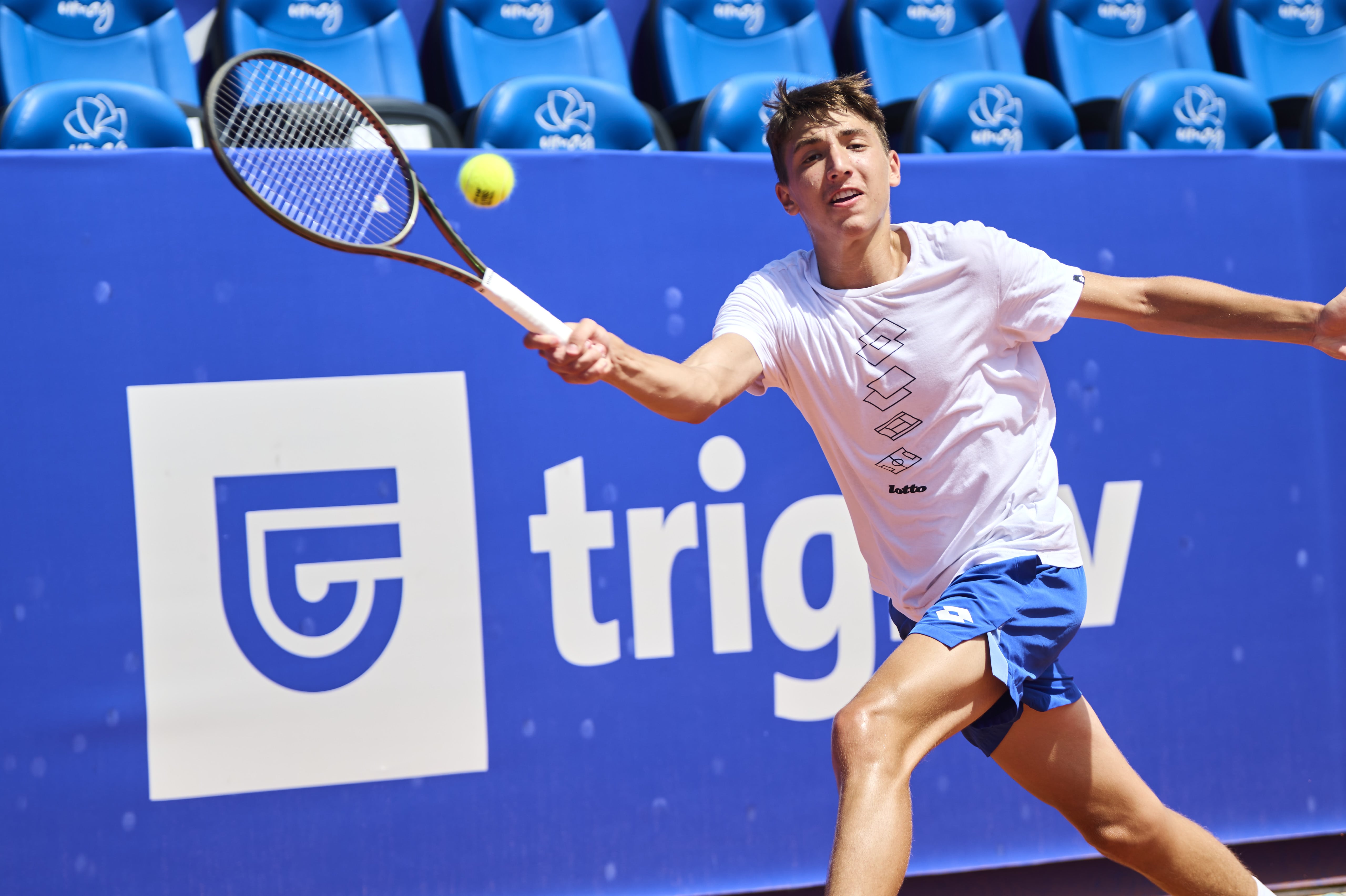 Sin Gorana Ivaniševića trenirao s talijanskim tenisačem Marcom Cecchinatom u Umagu